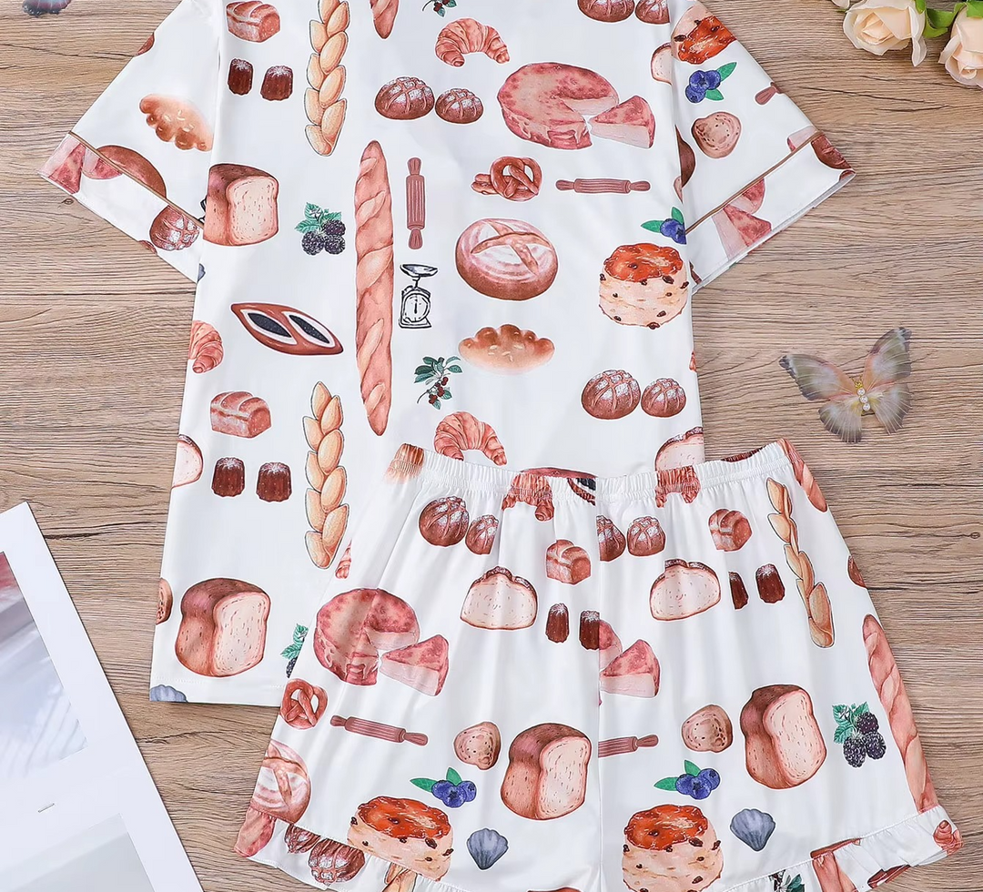 Pijama Padaria & Pãezinhos