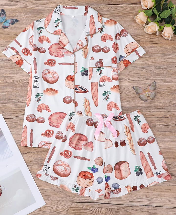 Pijama Padaria & Pãezinhos