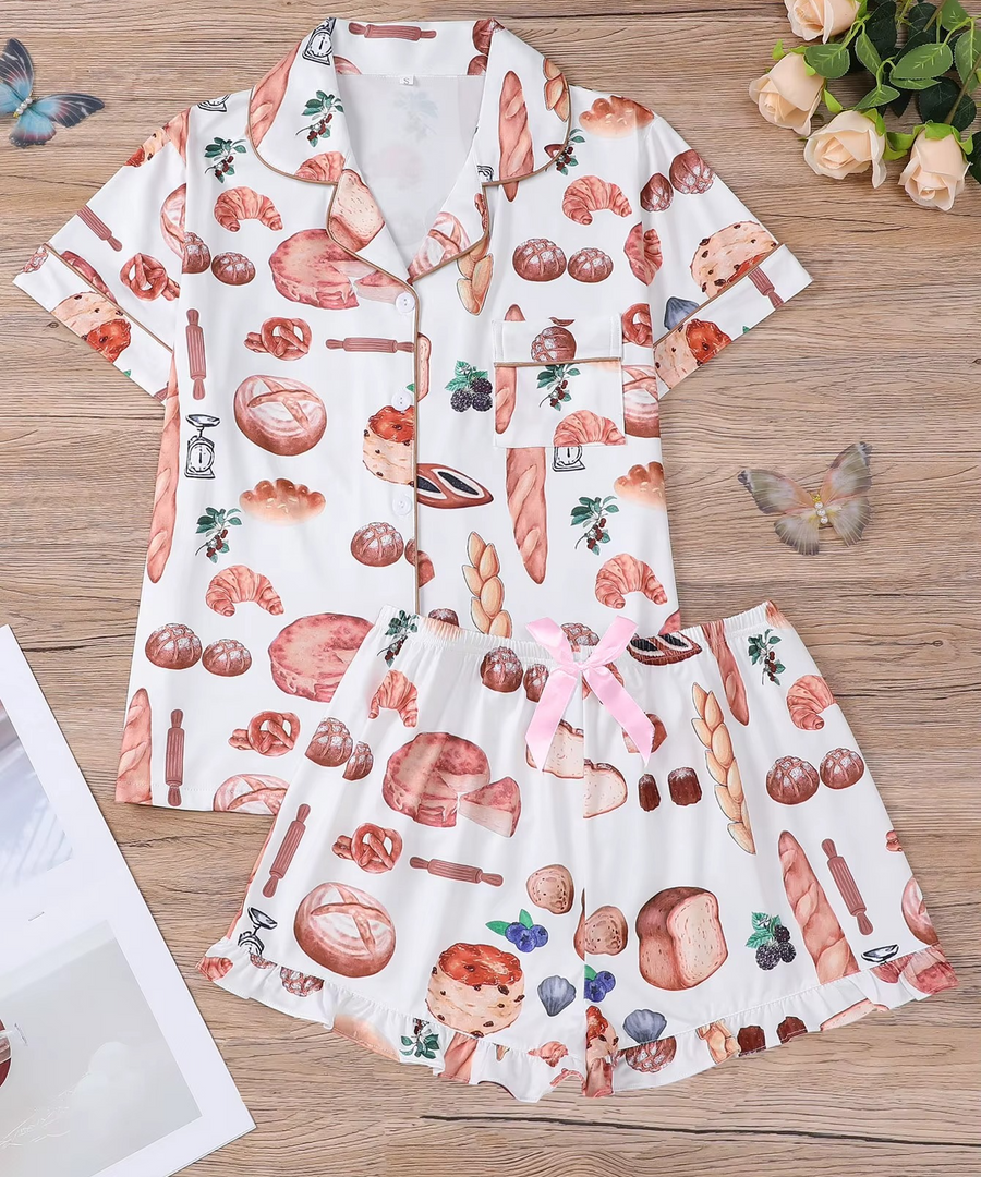 Pijama Padaria & Pãezinhos