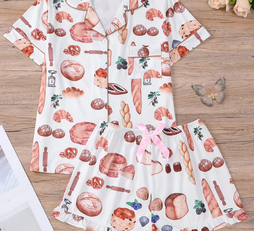 Pijama Padaria & Pãezinhos