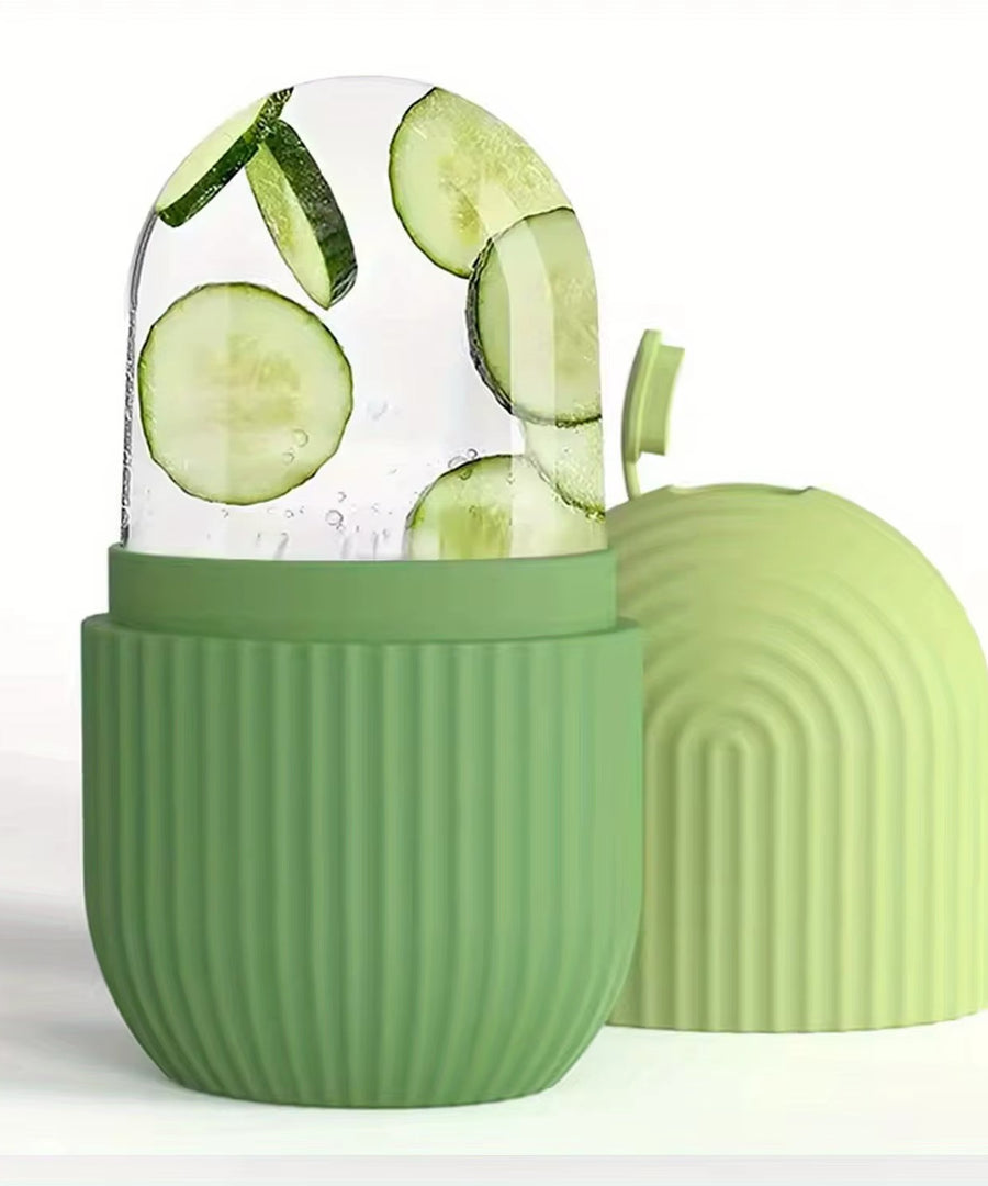 Cubo de Gelo Facial Reutilizável – Efeito Lifting Natural